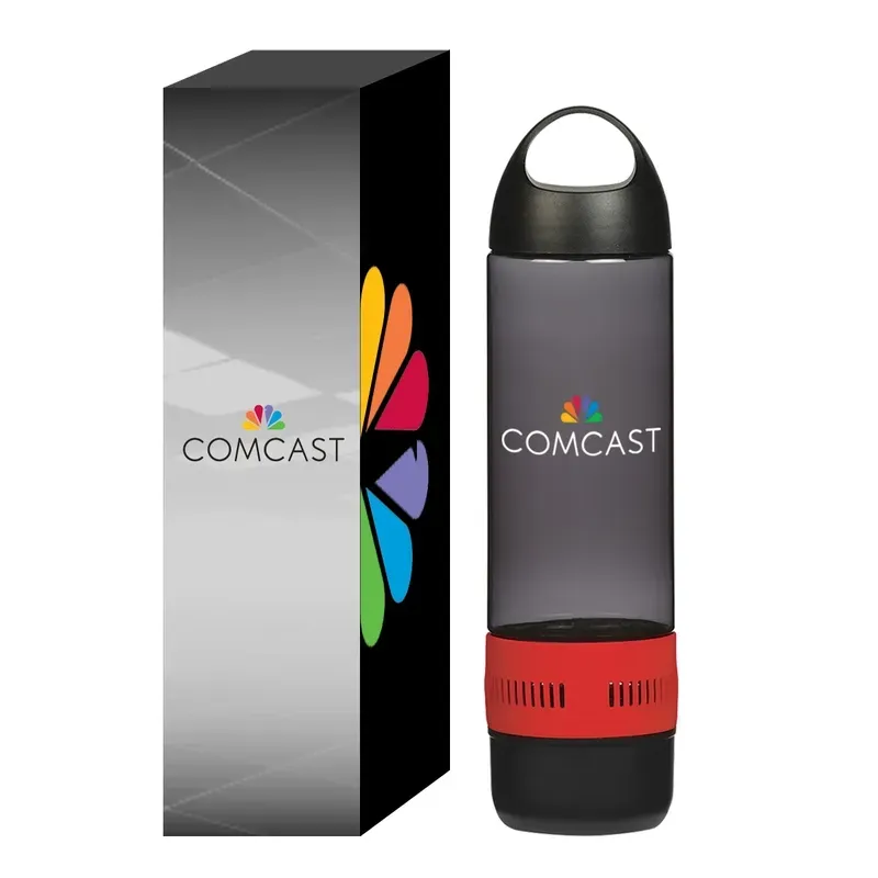 Tritan™ Rumble Speaker Bottle With Custom Box - 16 Oz.