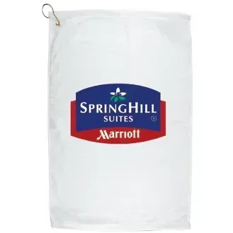 Custom Golf Towel (16" x 25") with Grommet and Hook — view 3
