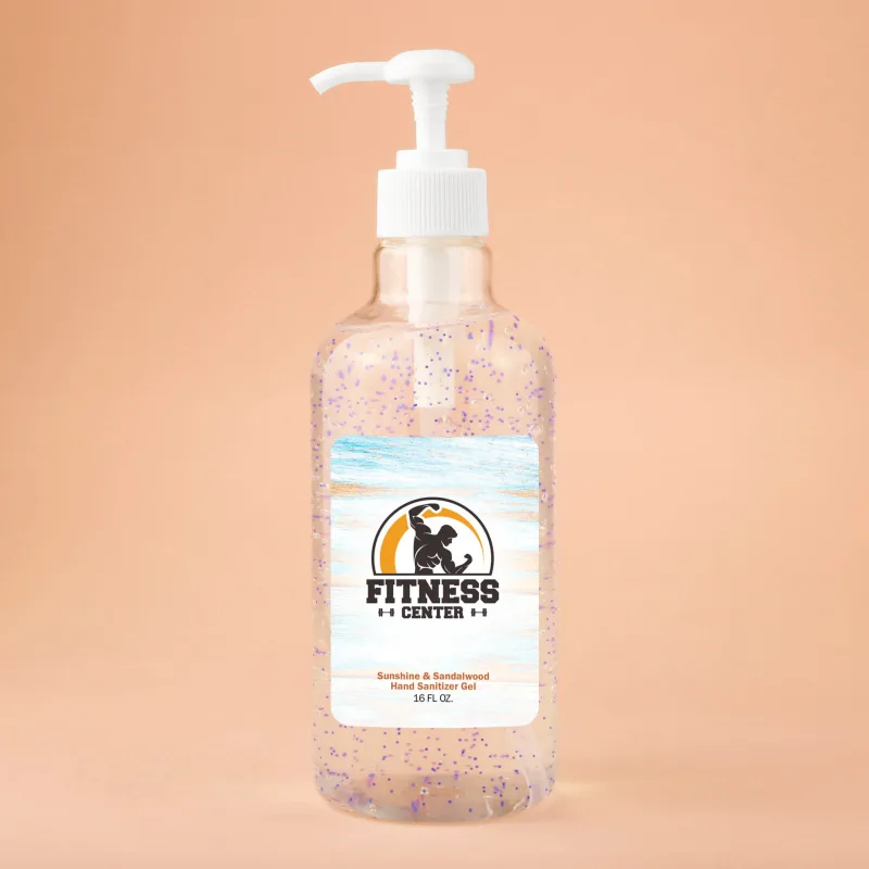16oz Hand Sanitizer Gel With Moisturizing Beads — view 3