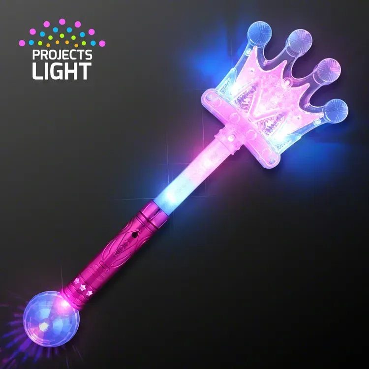 17.2” Light Up Toy Crown Wand — view 3