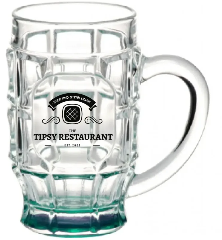 17.75 oz. Beer Garden Glass Mug (1 Color) — view 2