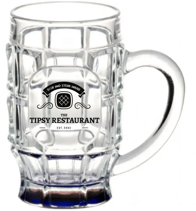 17.75 oz. Beer Garden Glass Mug (1 Color) — view 4