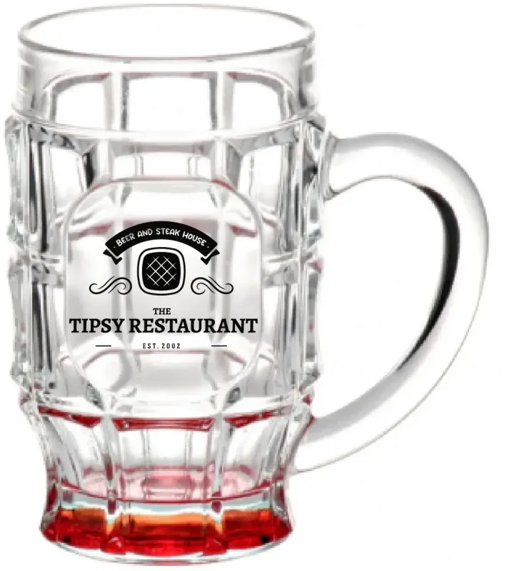 17.75 oz. Beer Garden Glass Mug (1 Color) — view 6