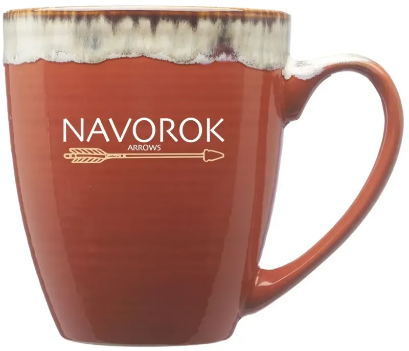 Custom Color Dipped Ceramic Mugs (17 oz.) — view 3