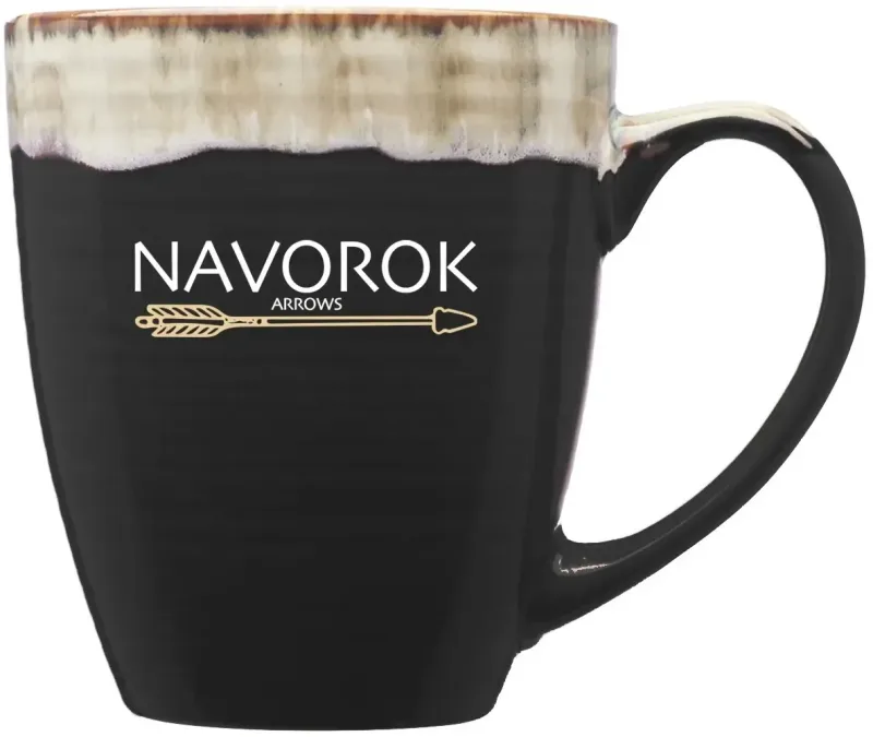 Custom Color Dipped Ceramic Mugs (17 oz.) — view 4