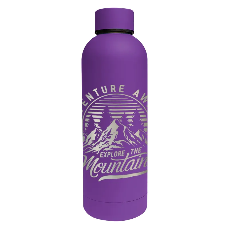 17 Oz. Full Laser Blair Stainless Steel Bottle — view 8