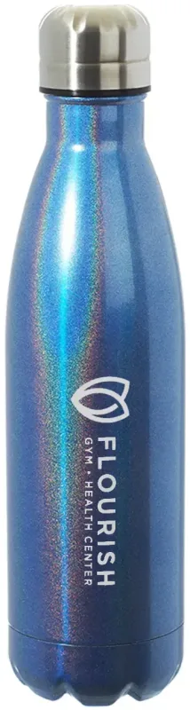 Glimmerous 17 oz. Insulated Water Bottle (1 Color Imprint) — view 2