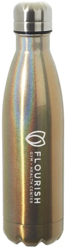 Glimmerous 17 oz. Insulated Water Bottle (1 Color Imprint) — view 3