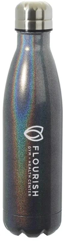 Glimmerous 17 oz. Insulated Water Bottle (1 Color Imprint) — view 4