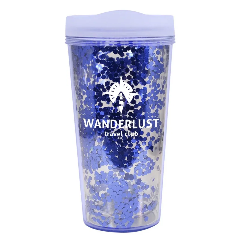 17 Oz. Glamour Glitter Tumbler — view 3