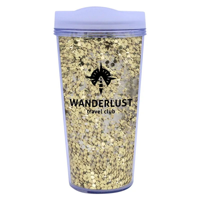 17 Oz. Glamour Glitter Tumbler — view 4