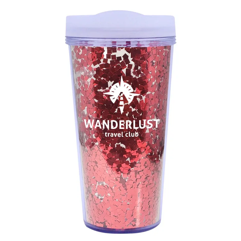 17 Oz. Glamour Glitter Tumbler — view 5
