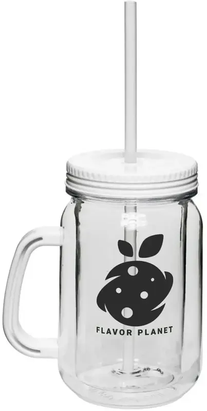 Personalized Mason Jar Tumbler - 17oz