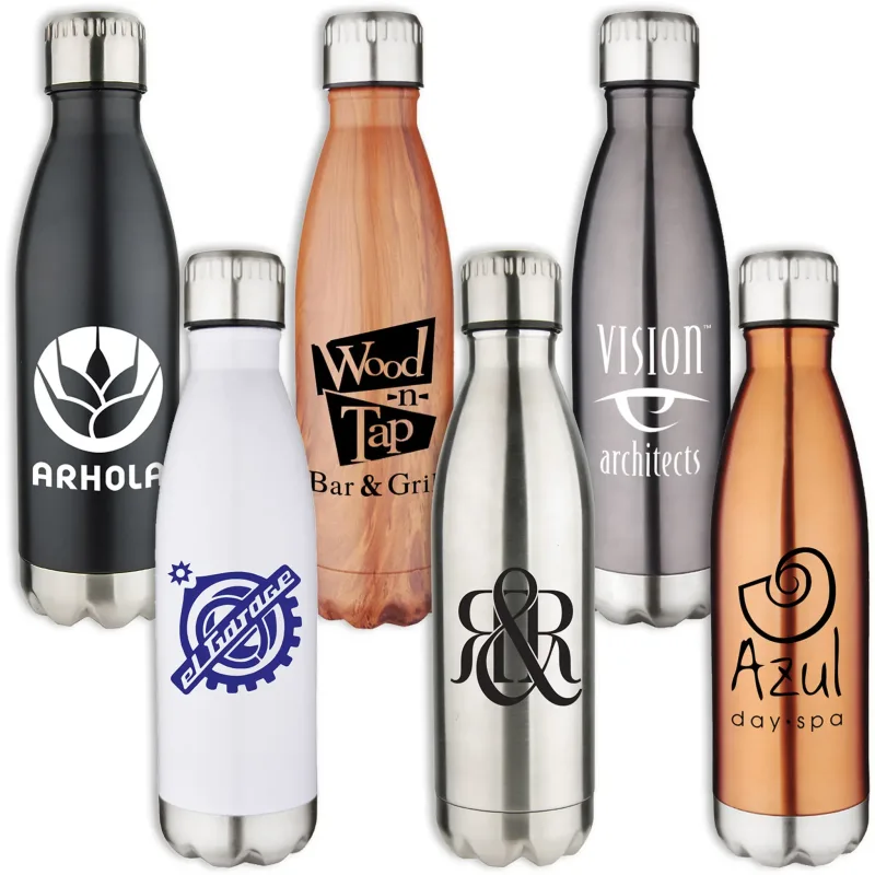 17 oz. Stainless Vacuum Pop Bottle — view 2