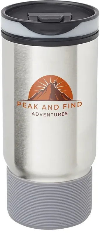Custom Ribbed Travel Mugs - 17oz. — view 2