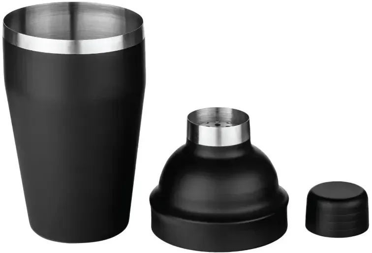 Custom Engraved Stainless Steel Cocktail Shaker - 18 oz. — view 5