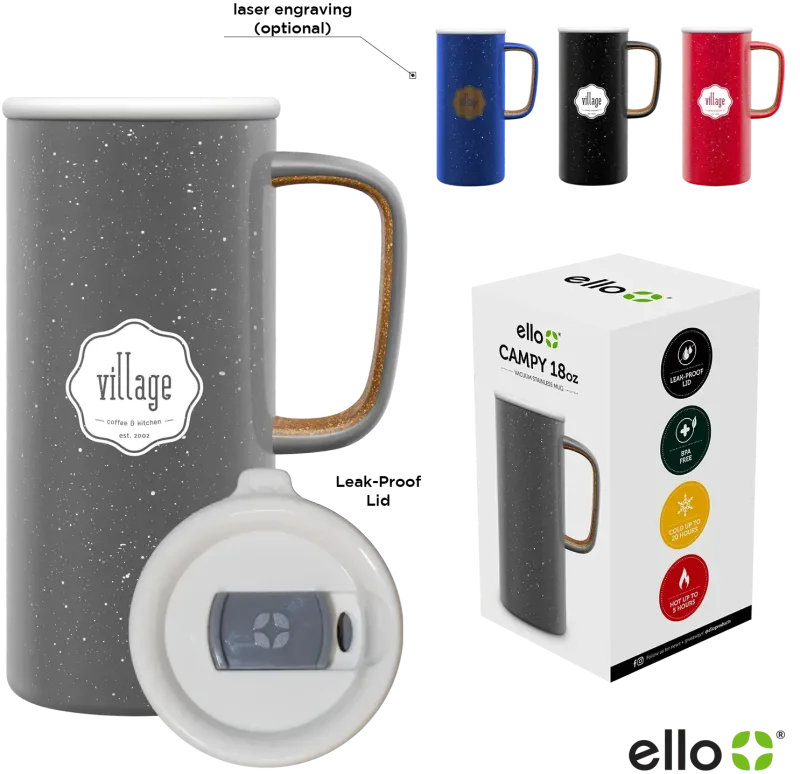 Custom Stainless Camp Mug (18 oz) — view 3