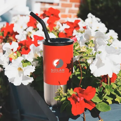 18 Oz. London Stainless Steel Tumbler — view 4