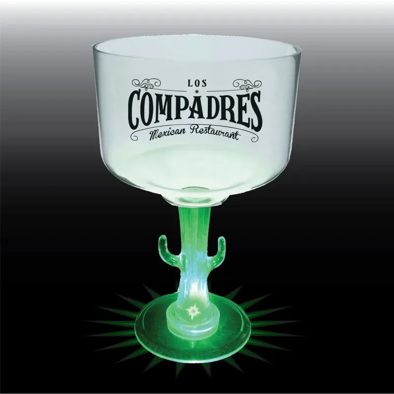 18 oz. Novelty Stem Plastic Wine Goblet — view 4