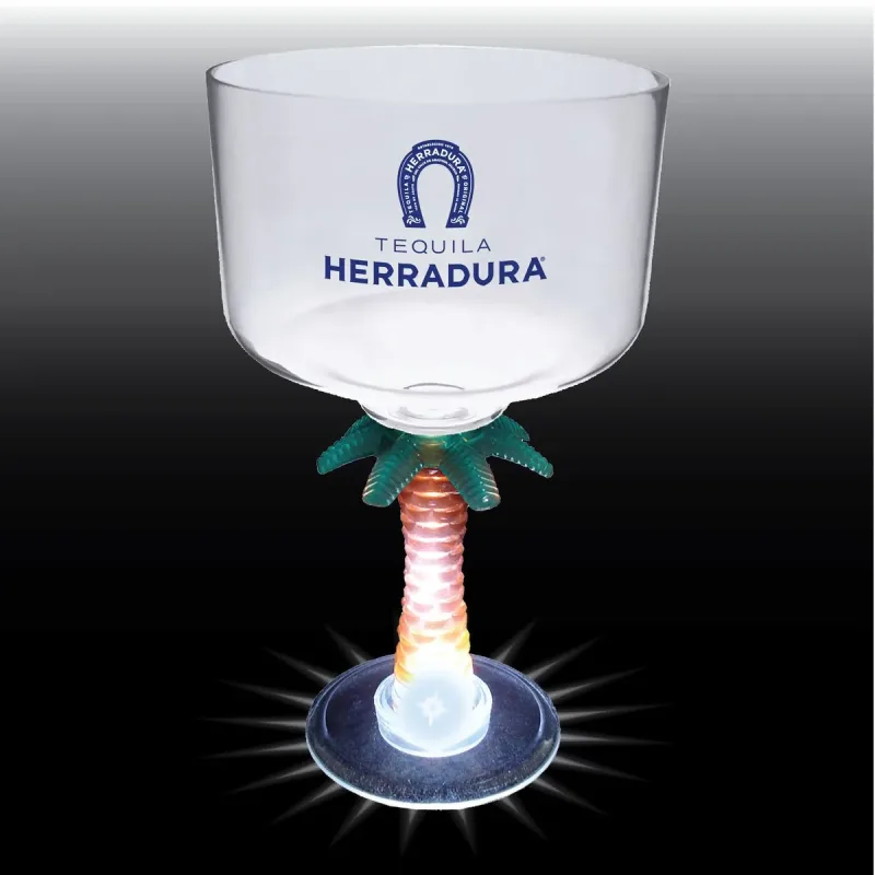 18 oz. Novelty Stem Plastic Wine Goblet — view 6
