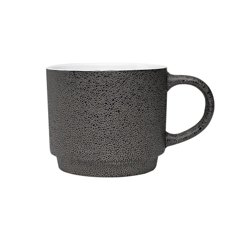 18 Oz. Pebble Grain Textured Ceramic Mug — view 6