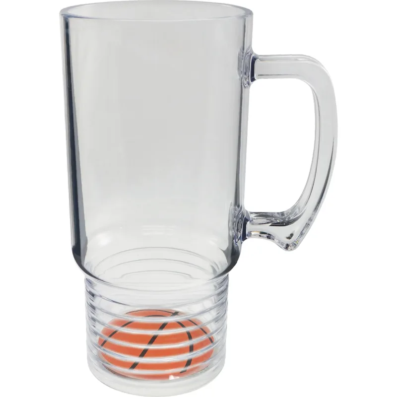 18 oz. Sports Themed Ring Mug β view 1