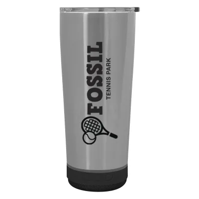 18 Oz. Stainless Steel Tune Tumbler With Speaker — view 1