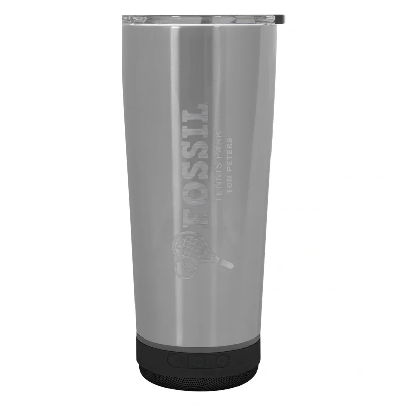 18 Oz. Stainless Steel Tune Tumbler With Speaker — view 3