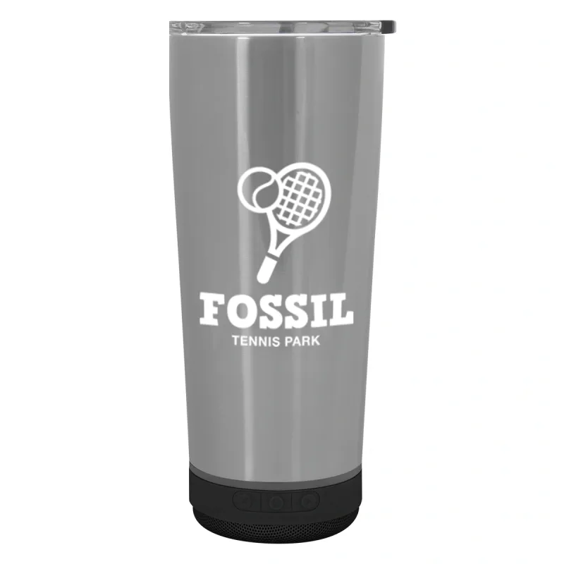 18 Oz. Stainless Steel Tune Tumbler With Speaker — view 6