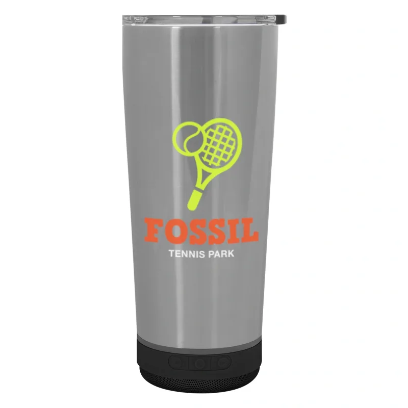18 Oz. Stainless Steel Tune Tumbler With Speaker — view 7