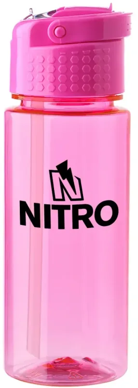 Custom Logo Plastic Water Bottle - 18oz — view 3