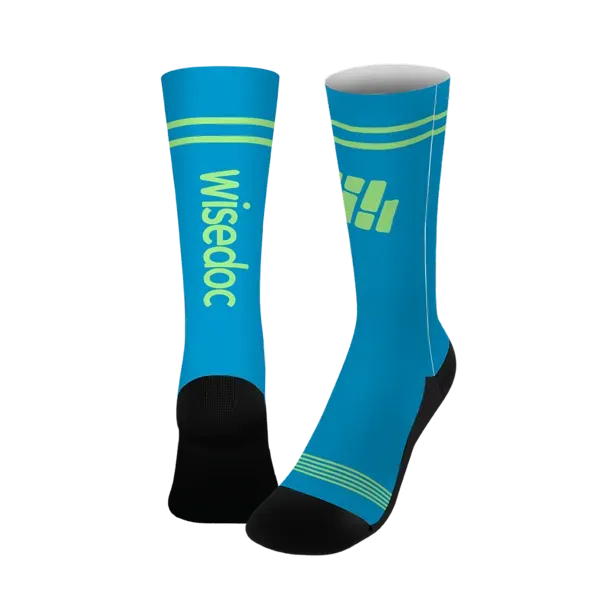 19" Dye Sublimated Socks (Pair)