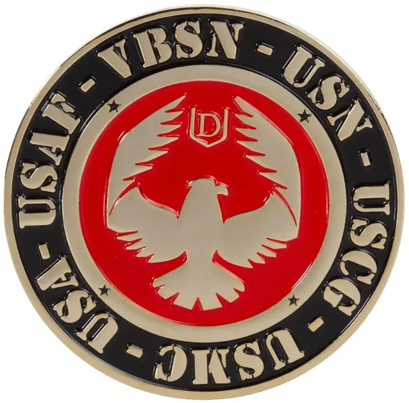 Custom Zinc Challenge Coins (2.5", 4 Colors, 2 Sided) — view 5
