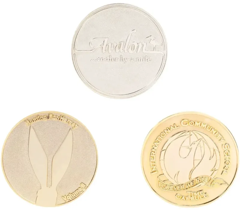 Personalized Logo Zinc Challenge Coins — view 6