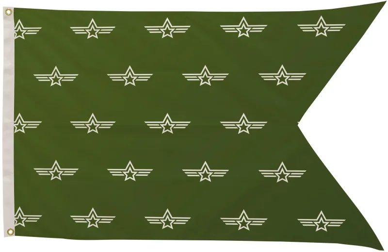 2.5' x 4' Polyester Guidon Flag Single-Sided — view 2