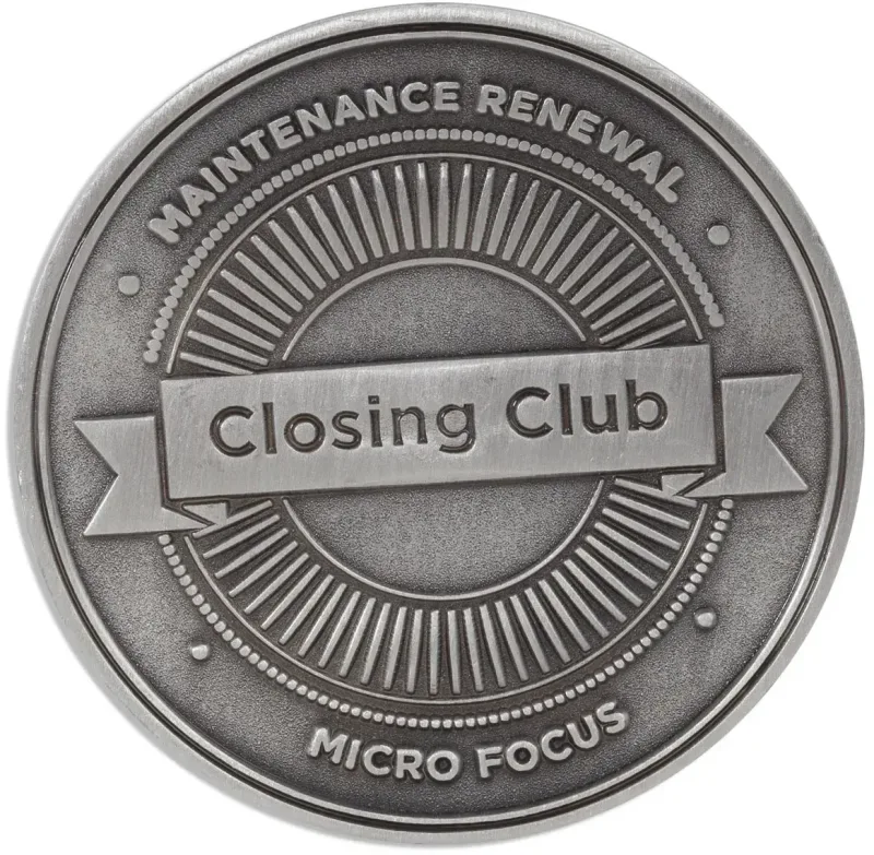 Custom Zinc Challenge Coins (2.75") — view 2