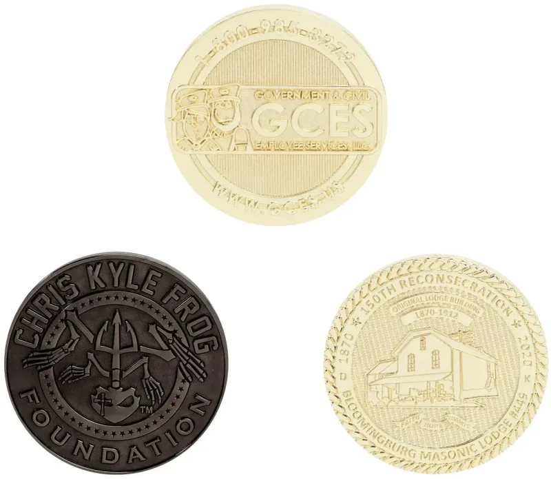 Custom Zinc Challenge Coins (2.75") — view 7