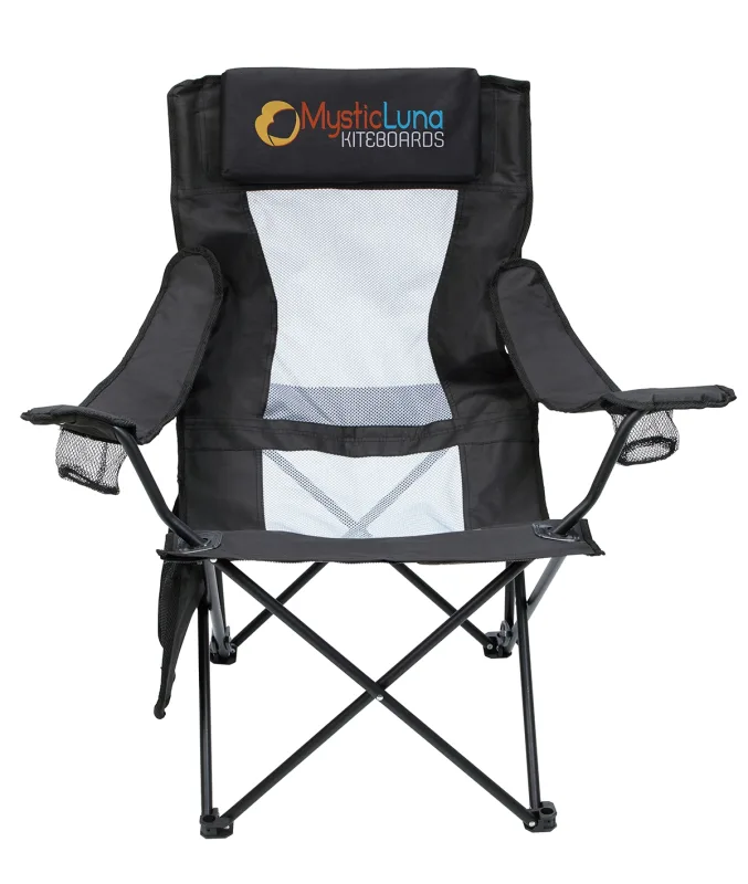 Custom 2-in-1 Mesh Adirondack Chair and Table — view 2