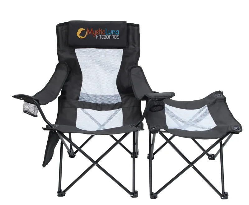 Custom 2-in-1 Mesh Adirondack Chair and Table — view 3