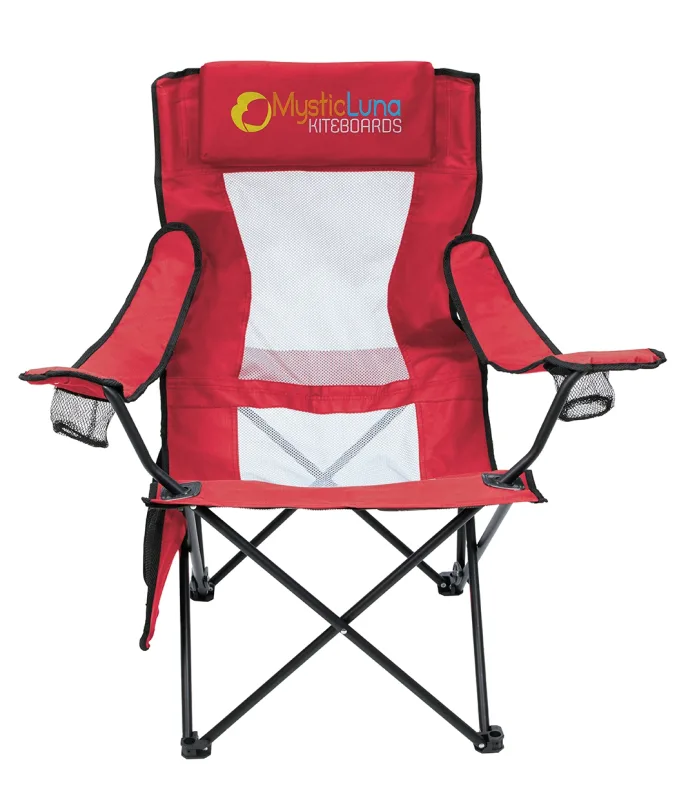 Custom 2-in-1 Mesh Adirondack Chair and Table — view 6