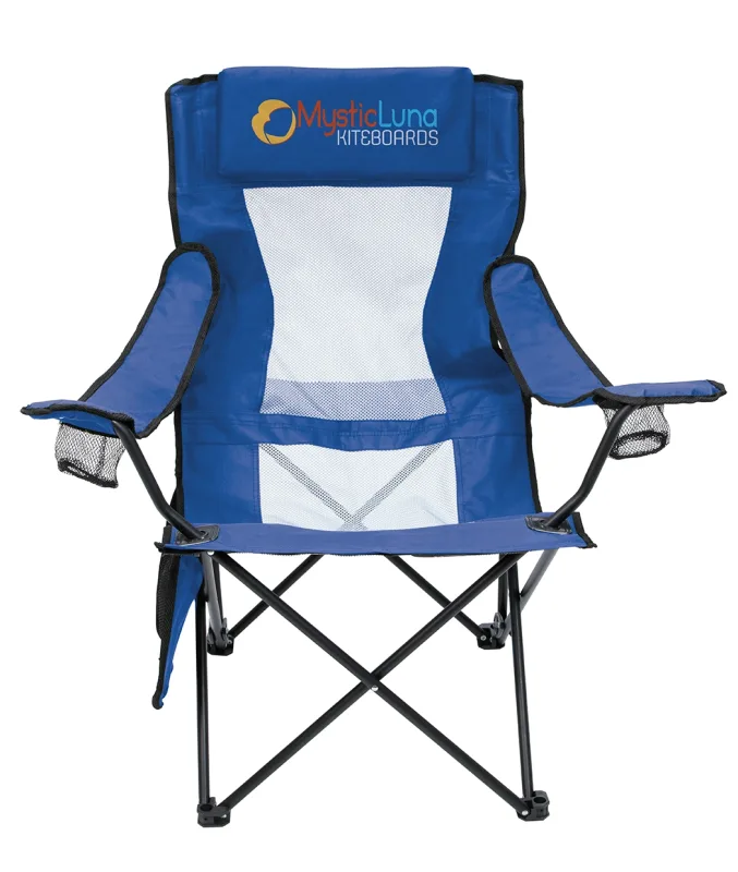 Custom 2-in-1 Mesh Adirondack Chair and Table — view 7