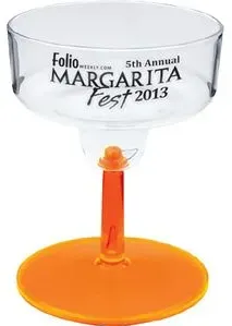 Margarita Glass w/ Contrast Stem - 2 Oz.