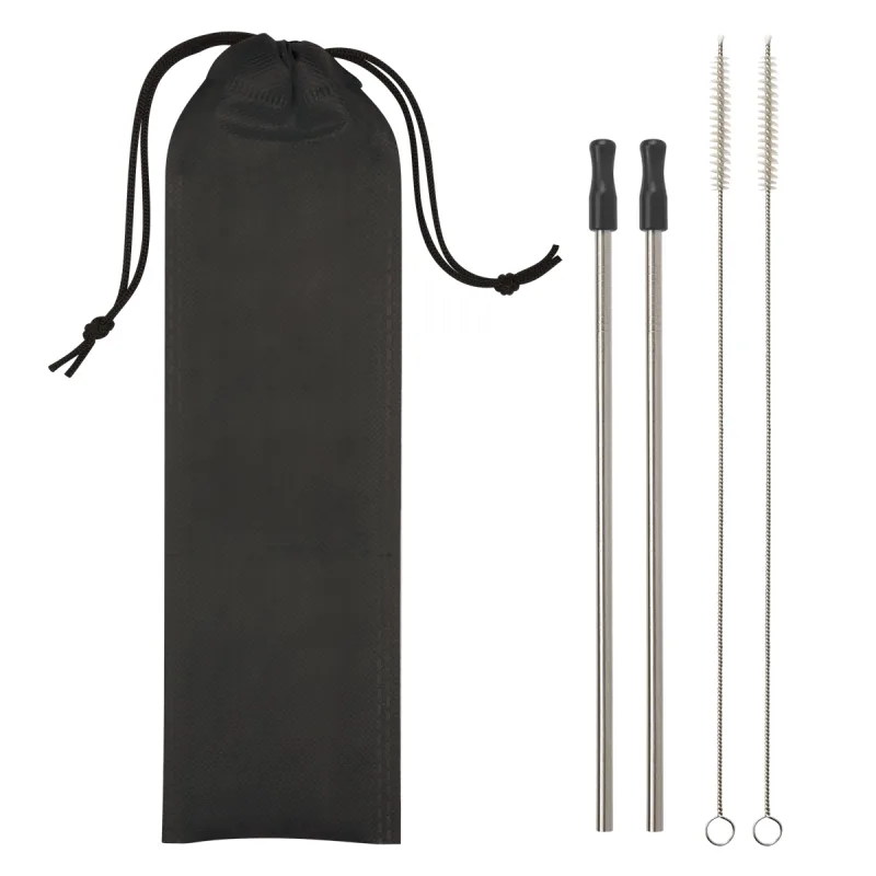 2-Pack Stainless Steel Straw Kit — view 7