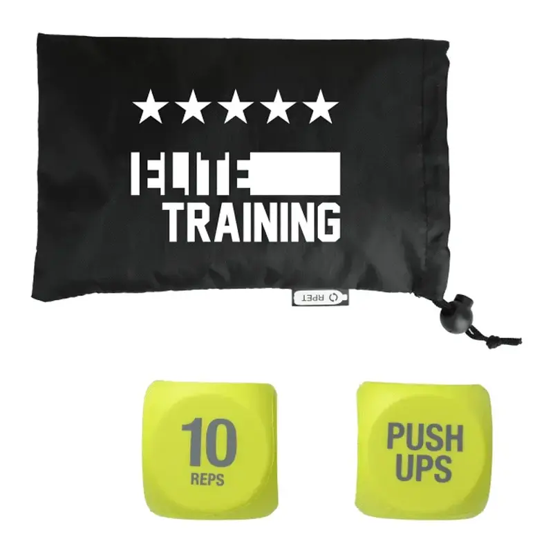 Personalized Exercise Dice Set (2 Piece)