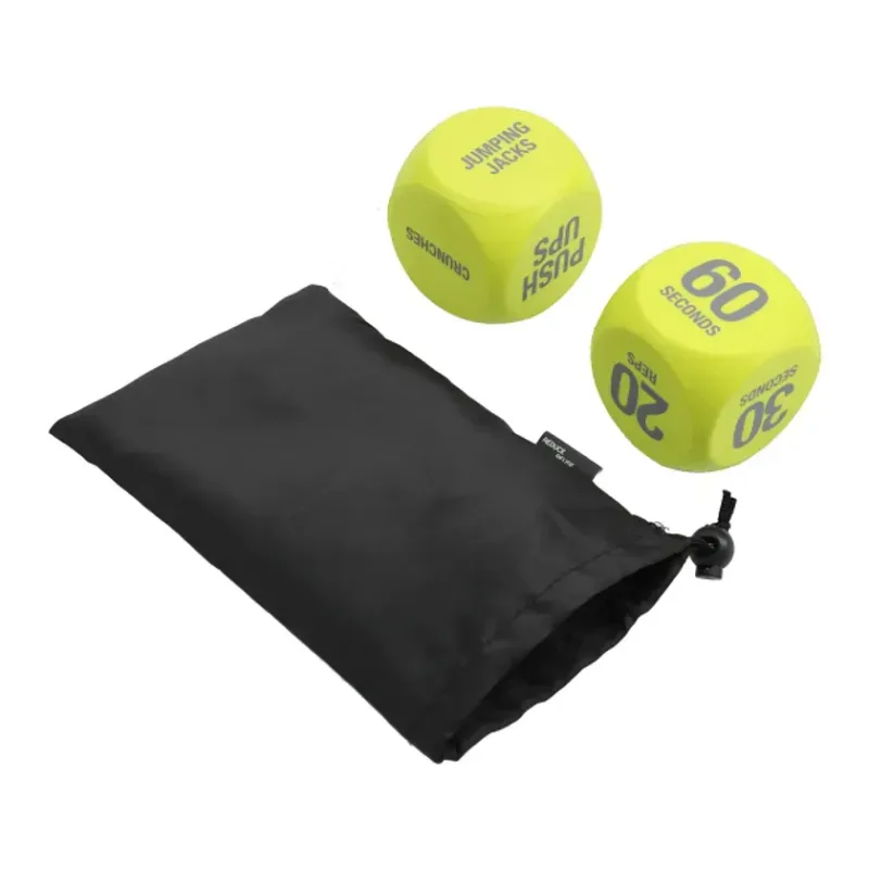 Personalized Exercise Dice Set (2 Piece) — view 2