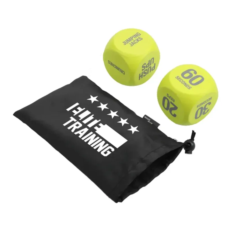 Personalized Exercise Dice Set (2 Piece) — view 7
