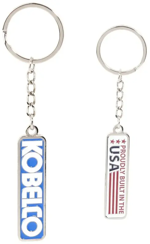 Custom Enamel Key Chain - Double Sided (2")