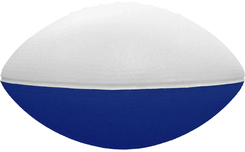 Imprinted 2 Tone Foam Football (7") — view 13