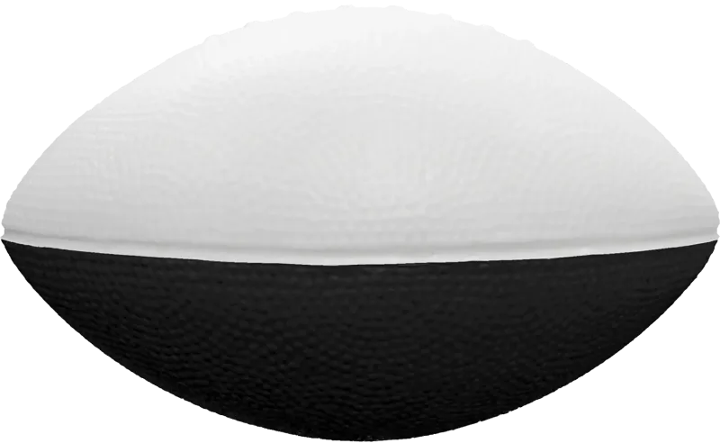Imprinted 2 Tone Foam Football (7") — view 14