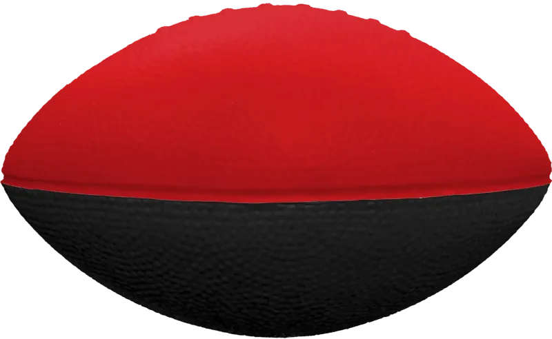 Imprinted 2 Tone Foam Football (7") — view 6